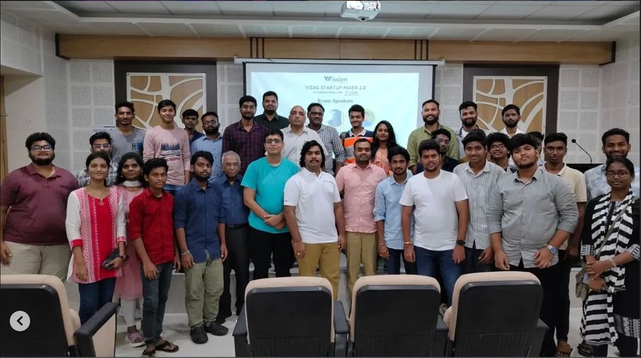 Venkatesh Kadali at Andhra University