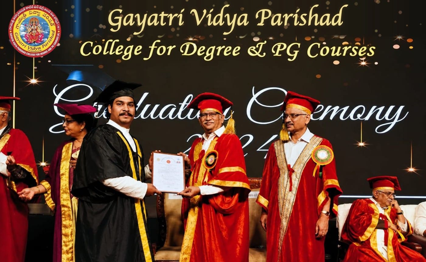 Graduation ceremony, GVPCDPGC, Visakhapatnam.